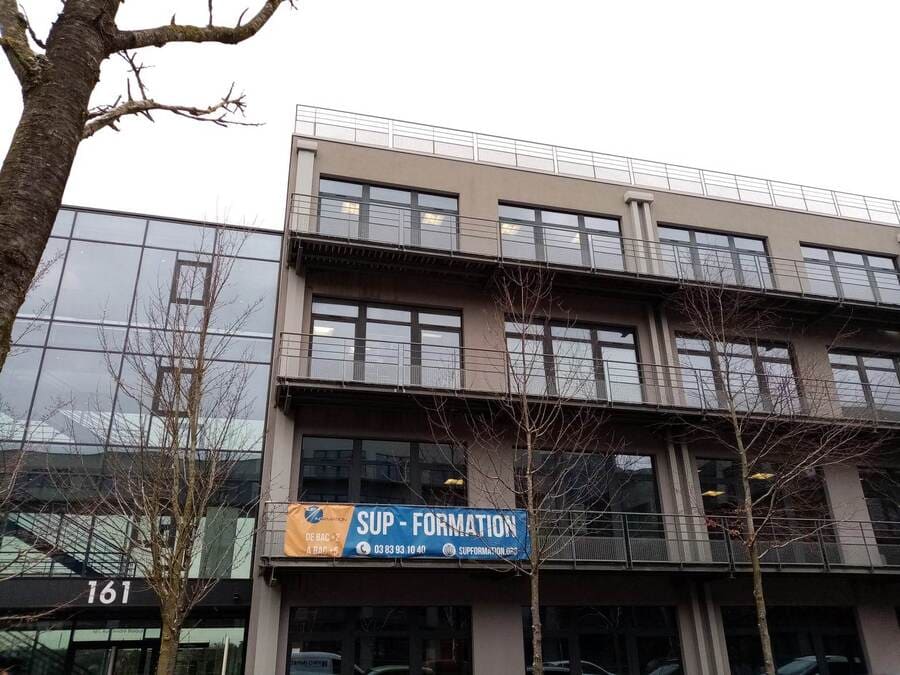 Extérieur de l'établissement Sup-formation Nancy