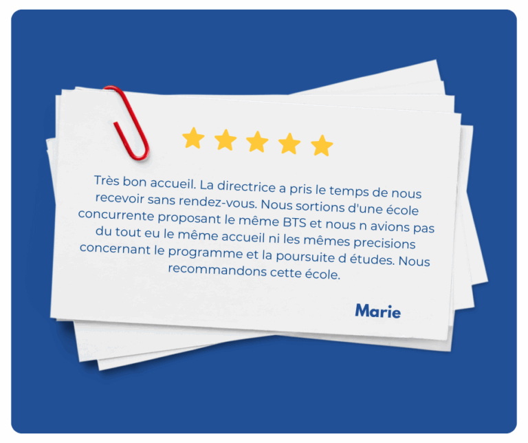 avis client Marie
